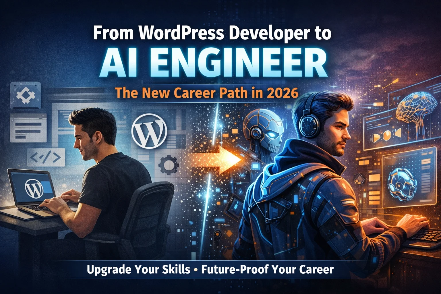 WordPress developer to AI engineer